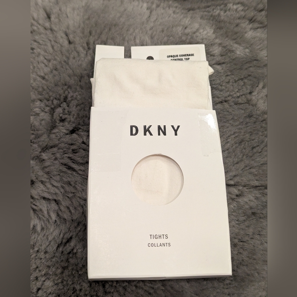DKNY Vintage Bright White tights tall Women's Tall 150-195 lbs